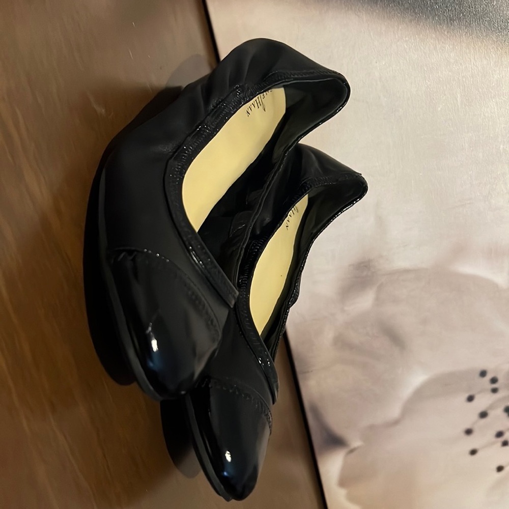 Cole Haan Eleis Round Toe Cap Wedge Shoes 11B